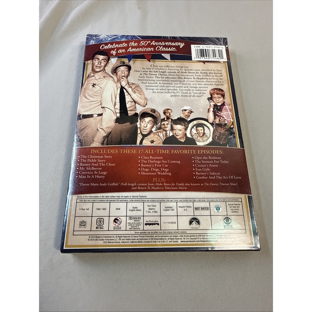 The Andy Griffith Show: 50th Anniversary: the Best of Mayberry (DVD) - Picture 2 of 4